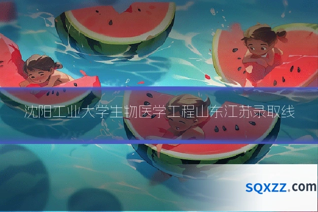 沈阳工业大学生物医学工程山东江苏录取线