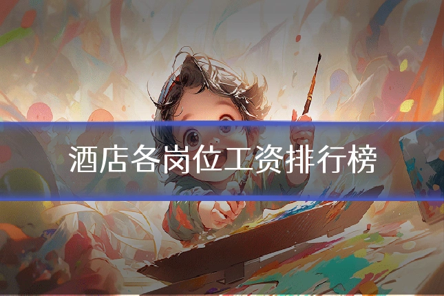 酒店各岗位工资排行榜