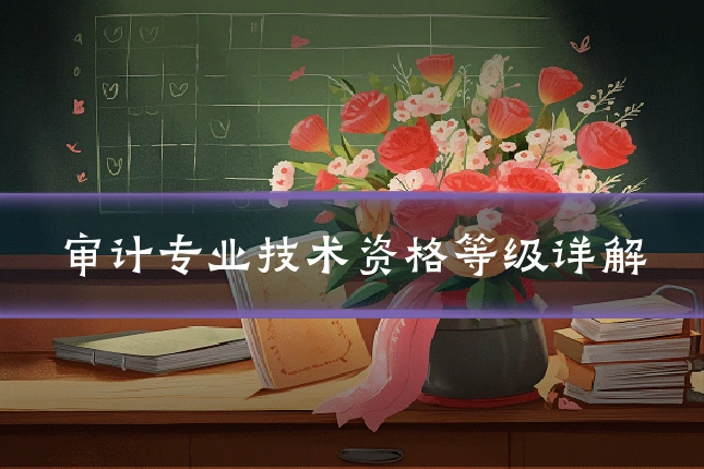 审计专业技术资格等级详解