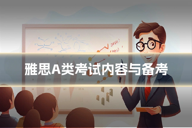 雅思A类考试内容与备考