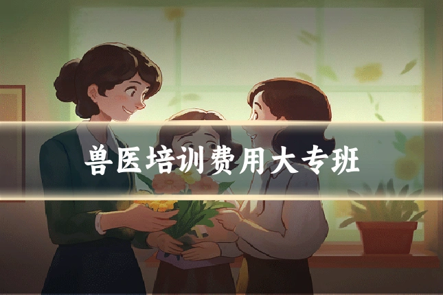 兽医培训费用大专班