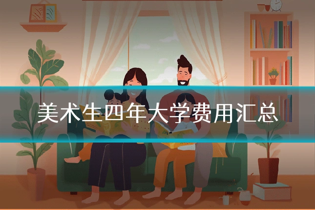 美术生四年大学费用汇总