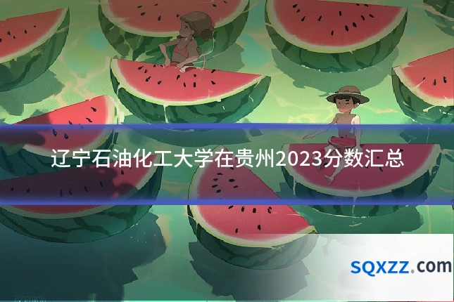 辽宁石油化工大学在贵州2023分数汇总