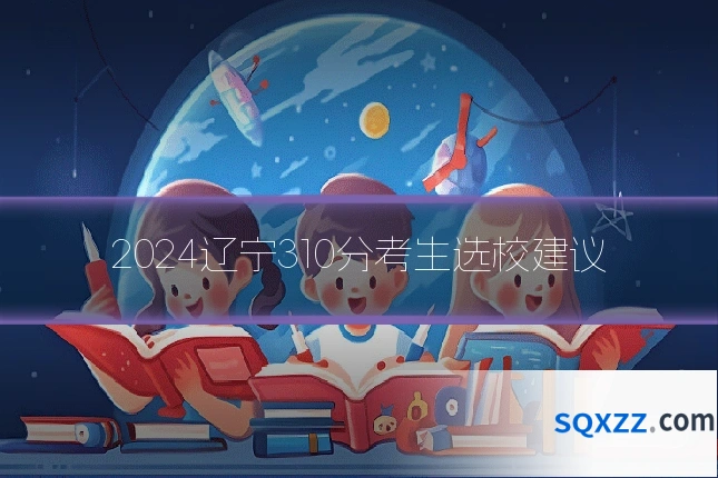 2024辽宁310分考生选校建议