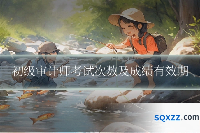 初级审计师考试次数及成绩有效期