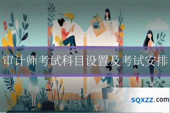 审计师考试科目设置及考试安排