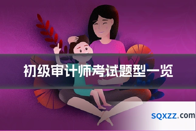 初级审计师考试题型一览