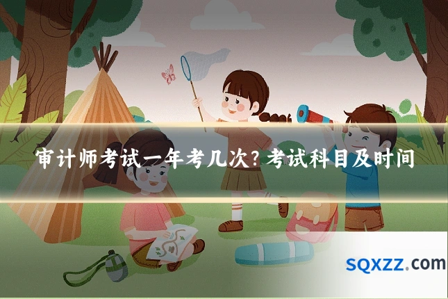 审计师考试一年考几次？考试科目及时间