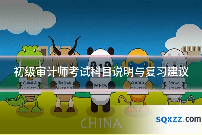 初级审计师考试科目说明与复习建议