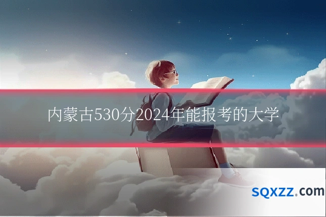 内蒙古530分2024年能报考的大学