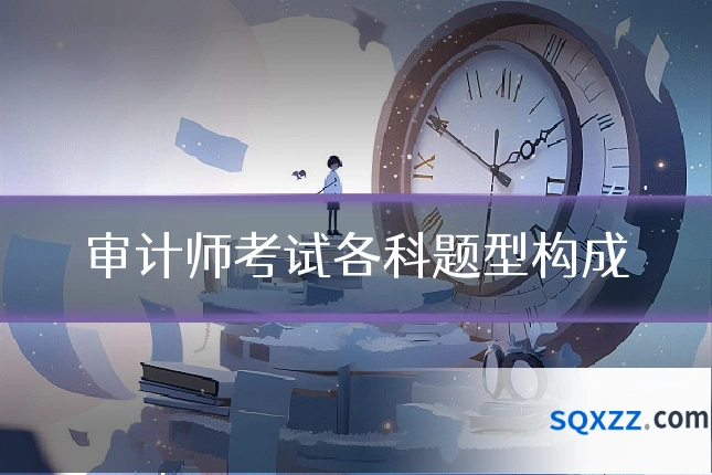 审计师考试各科题型构成