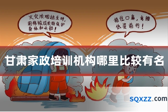 甘肃家政培训机构哪里比较有名