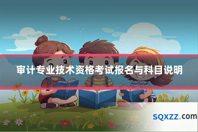 审计专业技术资格考试报名与科目说明
