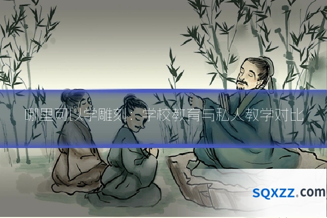 哪里可以学雕刻:学校教育与私人教学对比