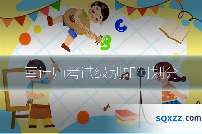审计师考试级别如何划分