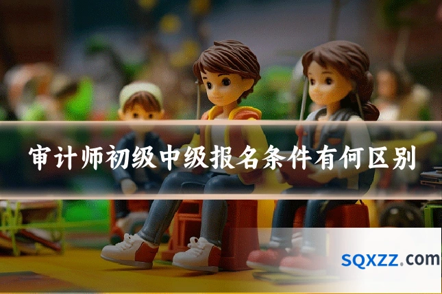 审计师初级中级报名条件有何区别