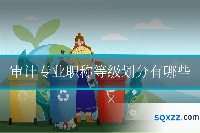 审计专业职称等级划分有哪些