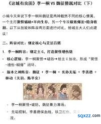 这城有良田李一桐物理队全面攻略