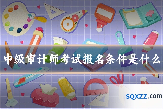中级审计师考试报名条件是什么