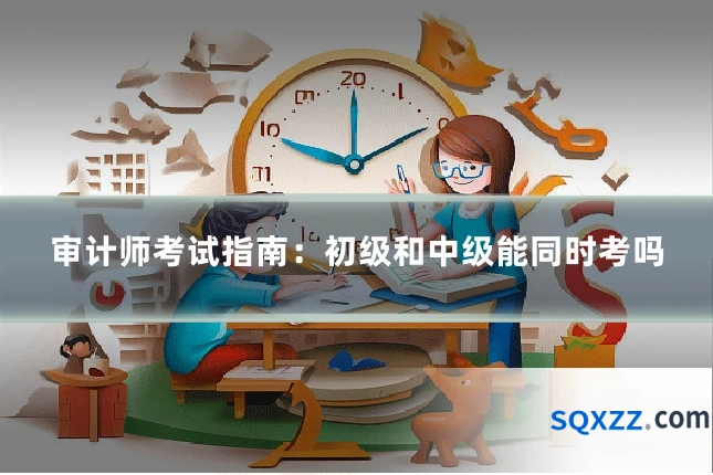 审计师考试指南:初级和中级能同时考吗