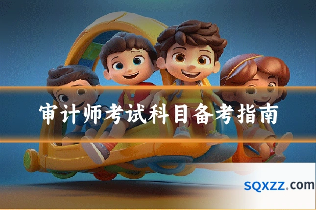 审计师考试科目备考指南