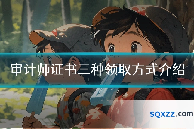 审计师证书三种领取方式介绍