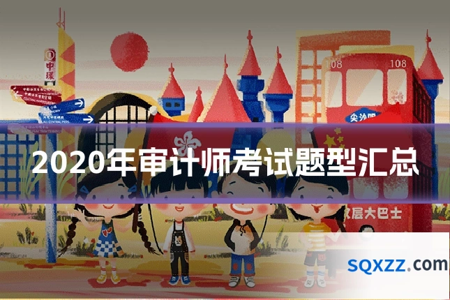 2020年审计师考试题型汇总