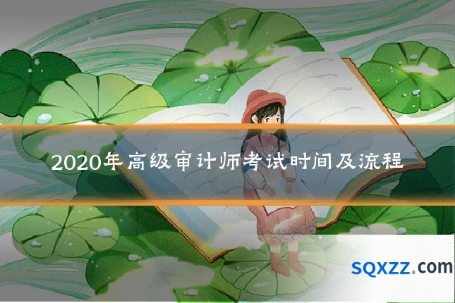 2020年高级审计师考试时间及流程