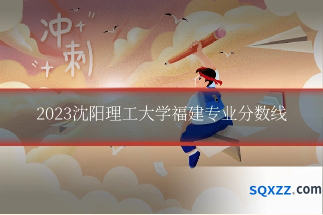 2023沈阳理工大学福建专业分数线