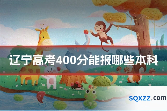 辽宁高考400分能报哪些本科
