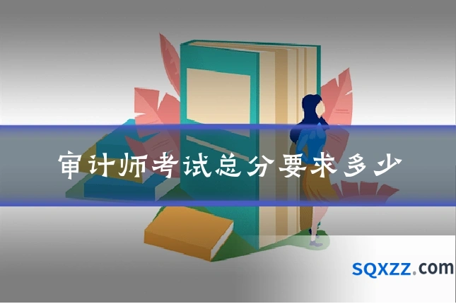 审计师考试总分要求多少