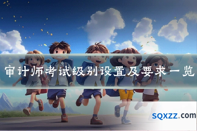 审计师考试级别设置及要求一览