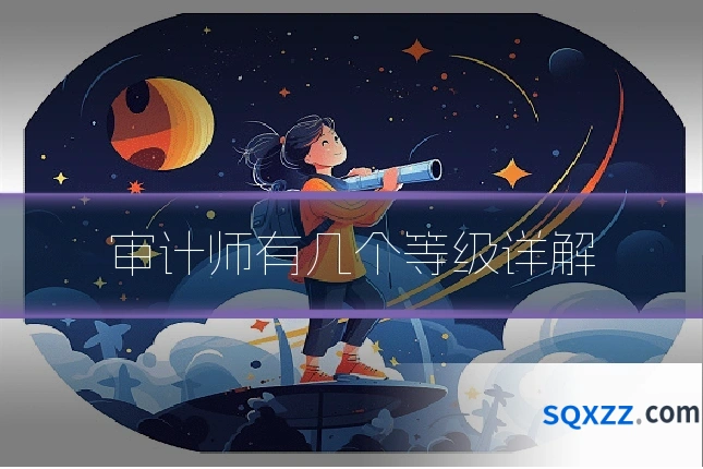 审计师有几个等级详解
