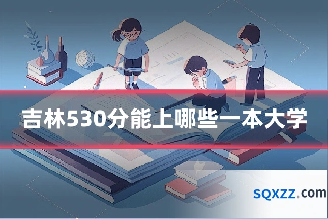 吉林530分能上哪些一本大学