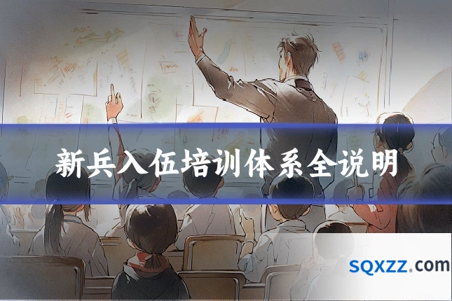 新兵入伍培训体系全说明