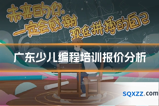广东少儿编程培训报价分析
