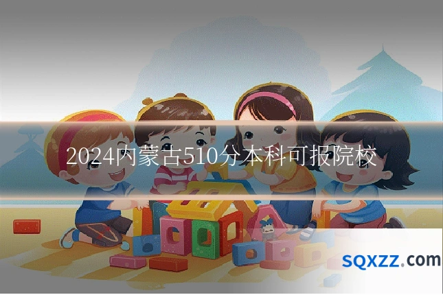2024内蒙古510分本科可报院校