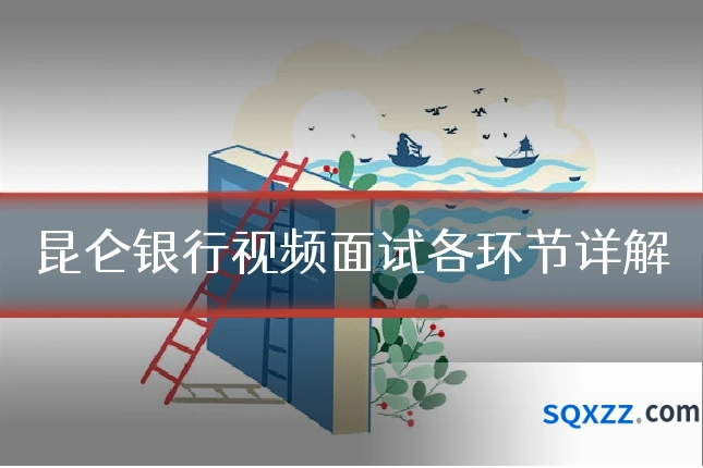 昆仑银行视频面试各环节详解