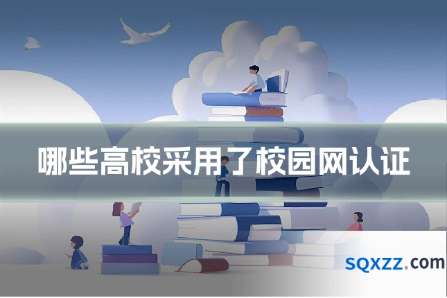 哪些高校采用了校园网认证