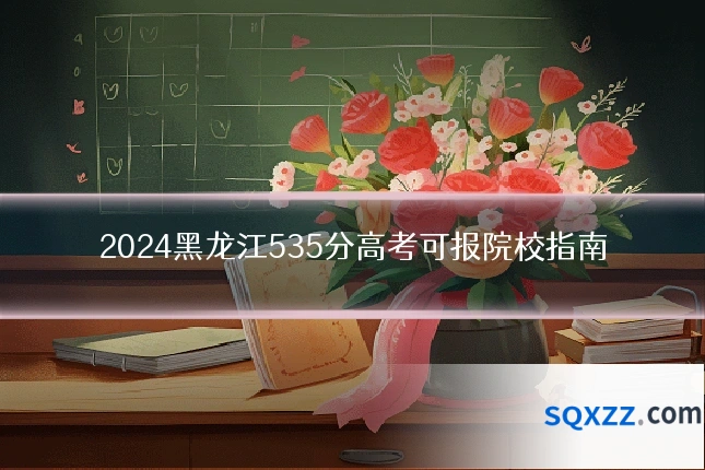 2024黑龙江535分高考可报院校指南