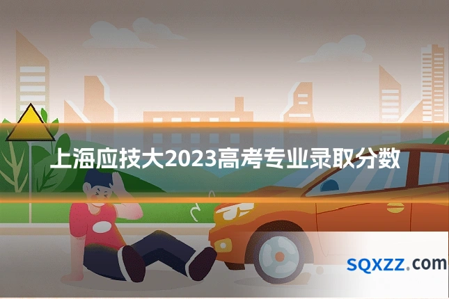 上海应技大2023高考专业录取分数