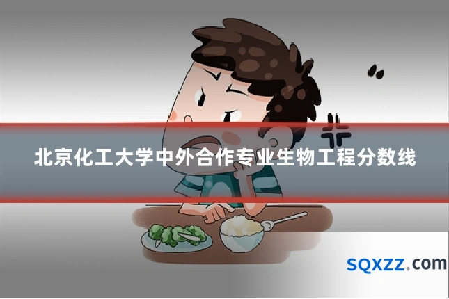 北京化工大学中外合作专业生物工程分数线