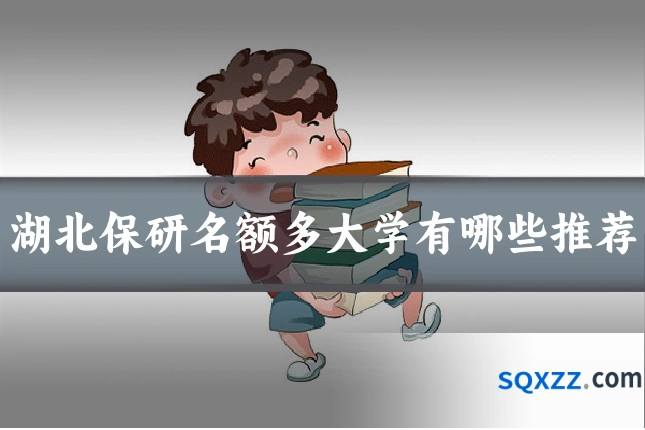 湖北保研名额多大学有哪些推荐
