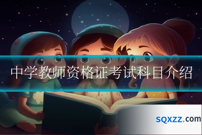 中学教师资格证考试科目介绍