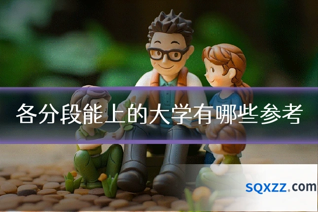 各分段能上的大学有哪些参考