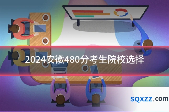 2024安徽480分考生院校选择