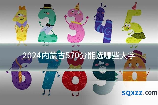 2024内蒙古570分能选哪些大学
