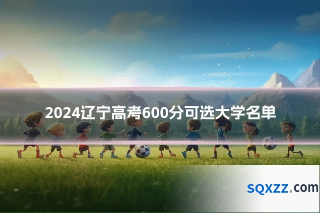 2024辽宁高考600分可选大学名单