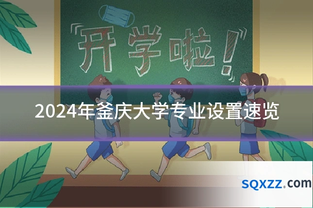 2024年釜庆大学专业设置速览