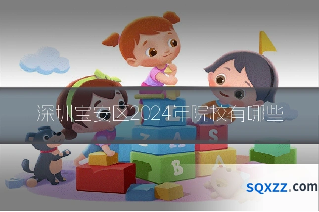 深圳宝安区2024年院校有哪些